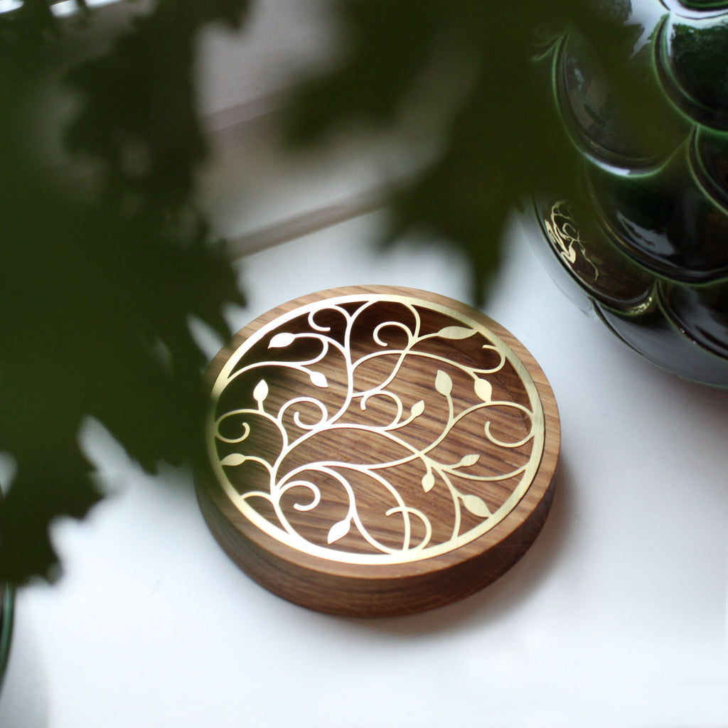 AVA Classic - (1pc) Brass / Oak