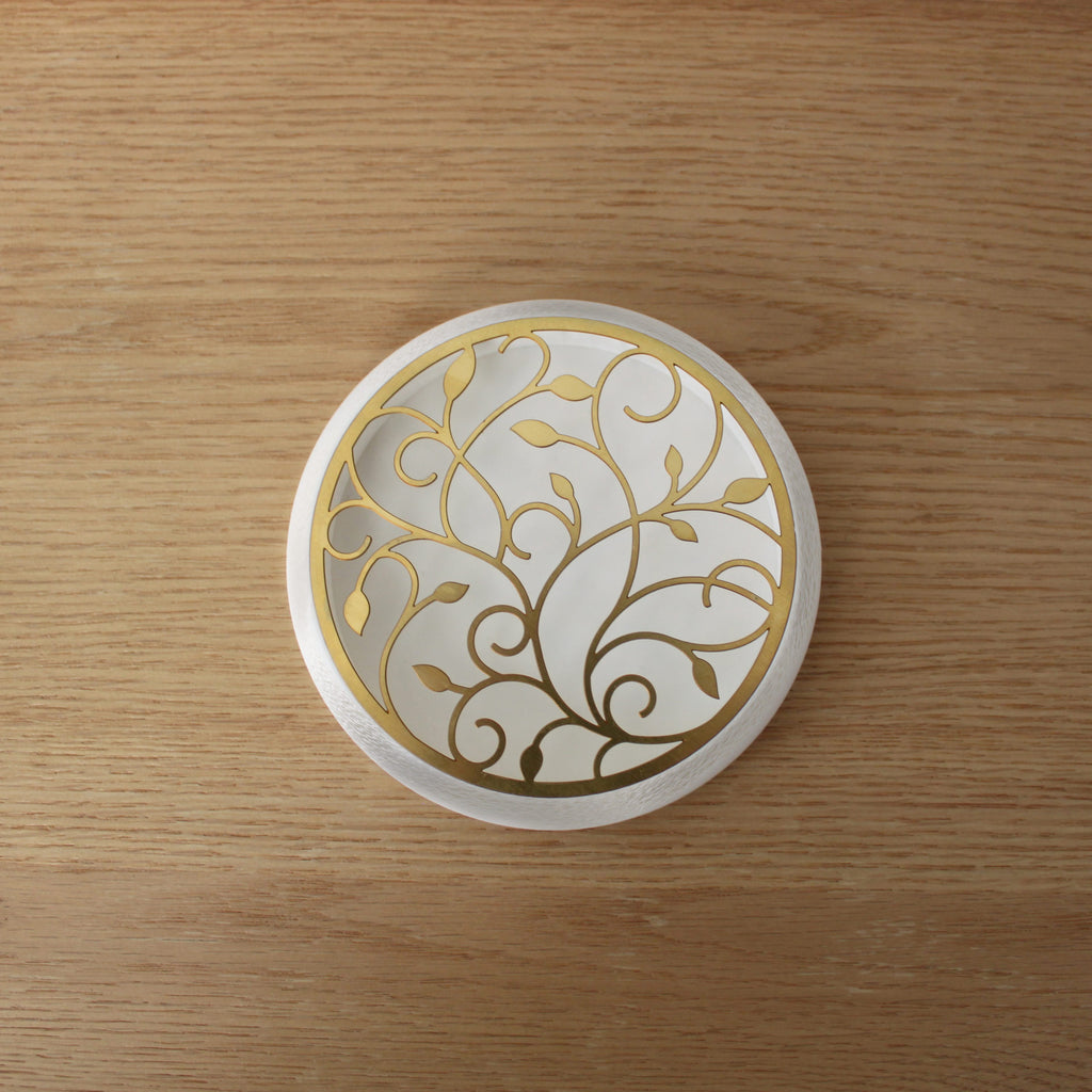 AVA Classic - (1pc) Brass / White