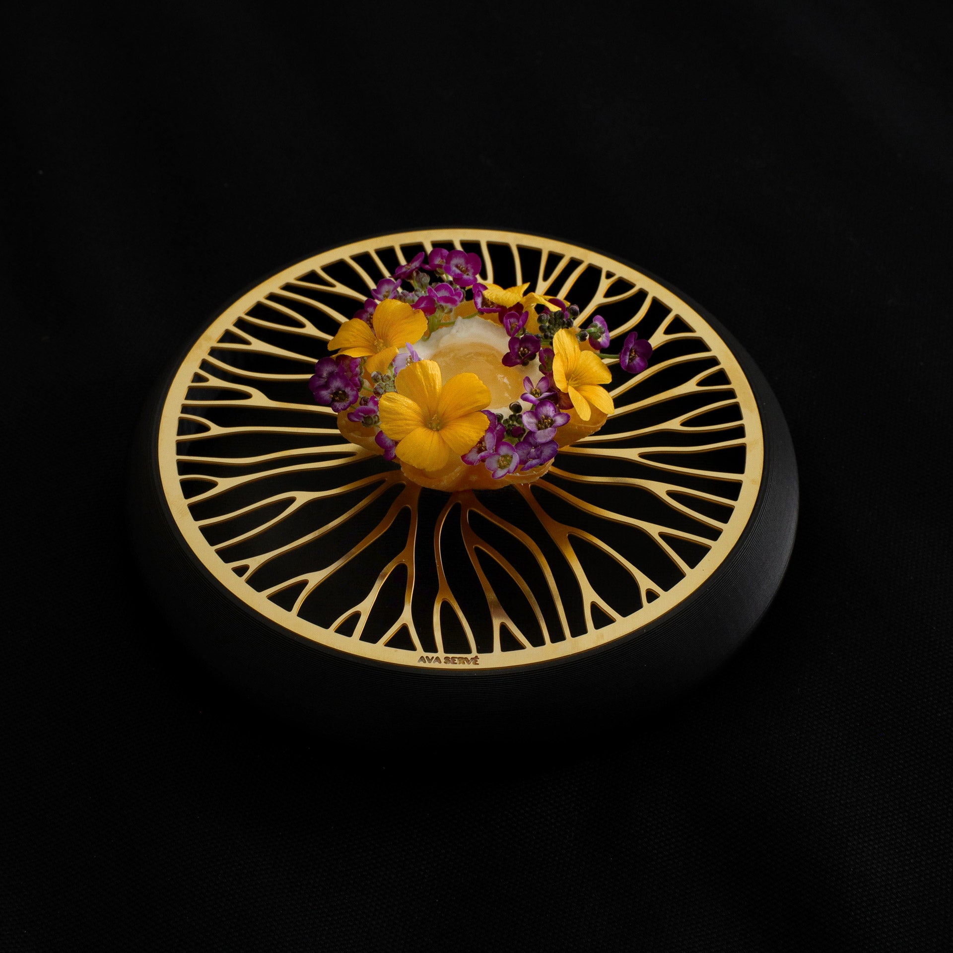 Eira - (1pc) Brass / Black