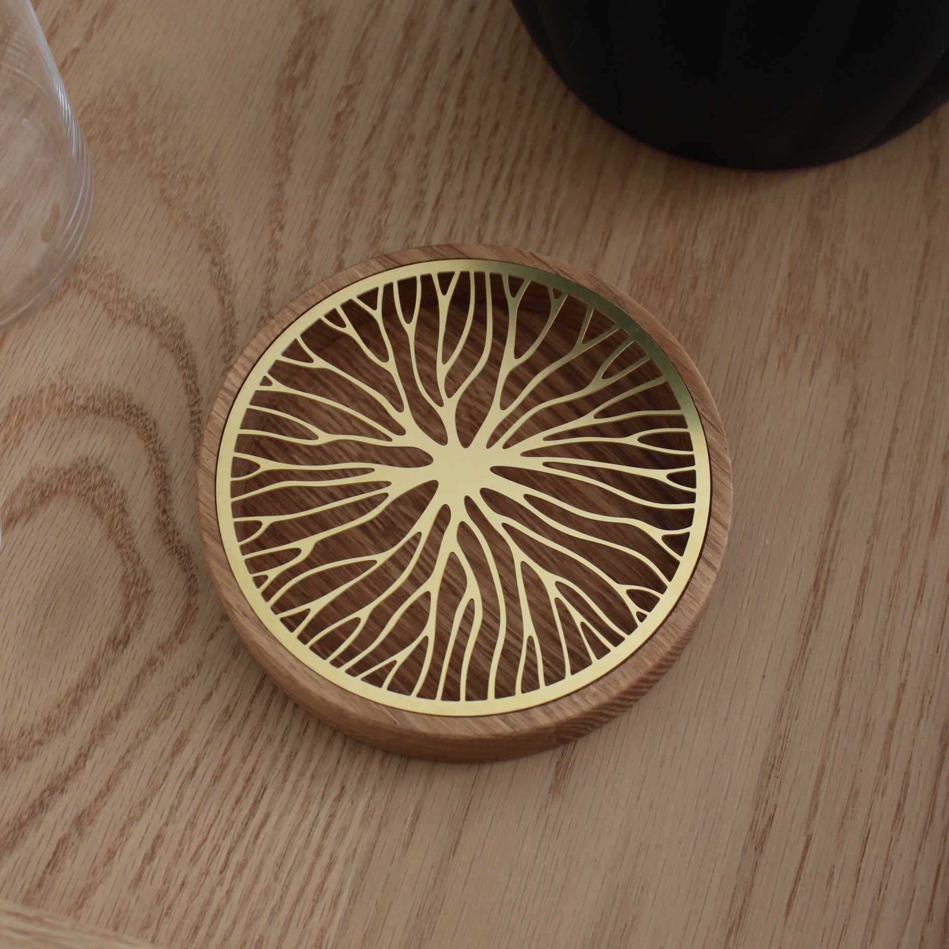 Eira - (1pc) Brass / Oak